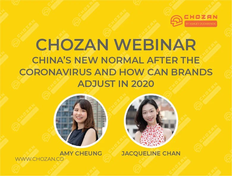 chozan webinar with amy cheung and jacqueline chan