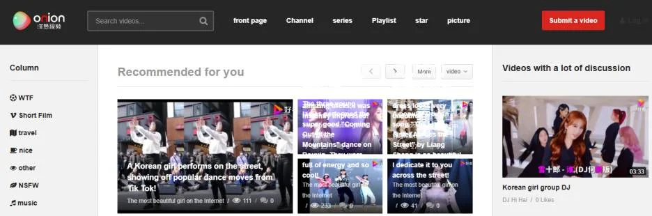 homepage