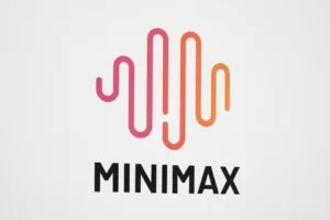 MiniMax logo with abstract waveform icon representing AI models and multimodal intelligence