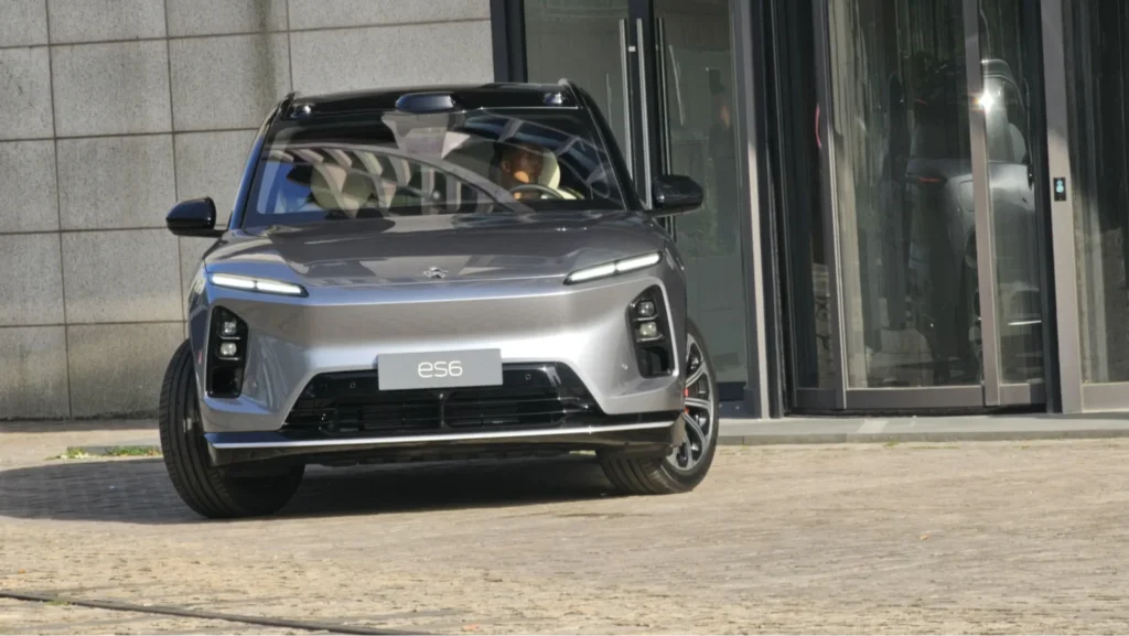NIO ES6 premium electric SUV with smart EV styling