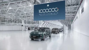 NIO reaches one million EV production milestone in China.