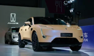 Avatr electric SUV display