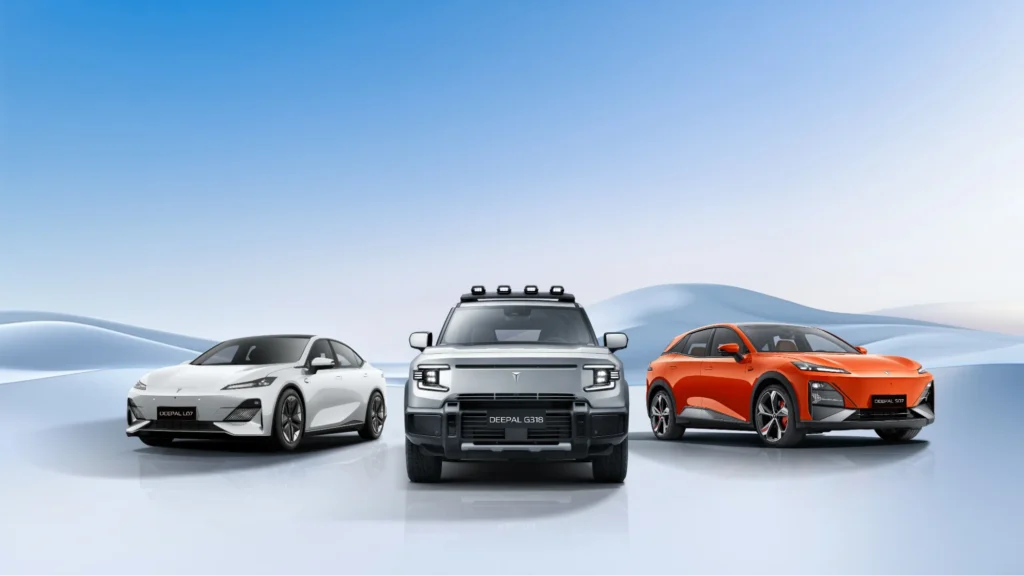 Deepal EV model lineup