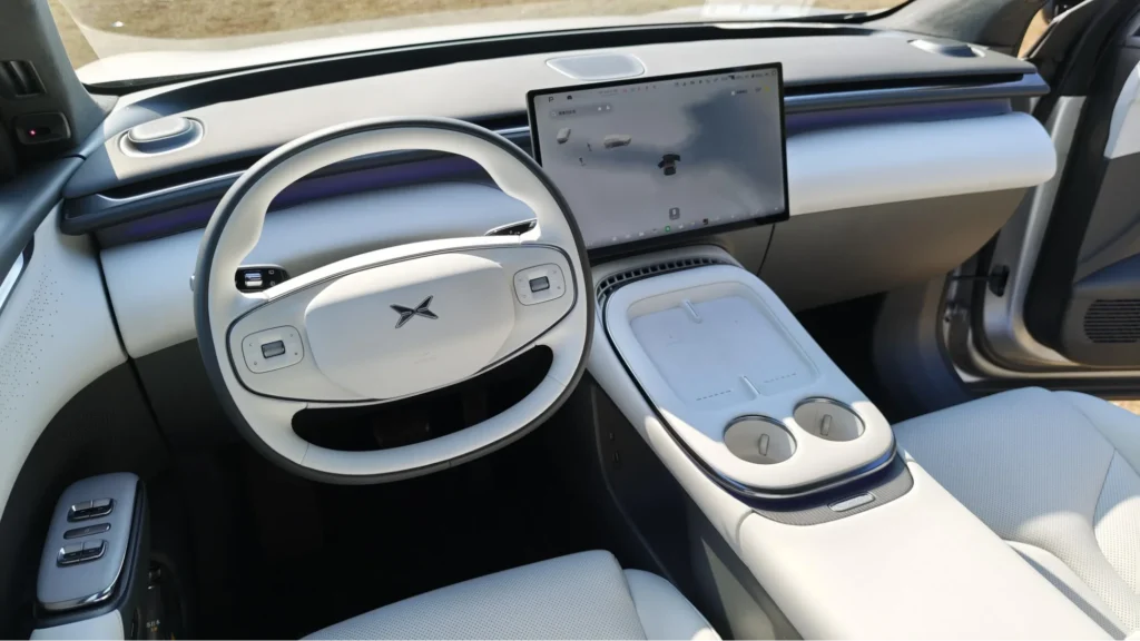 XPeng smart EV cockpit