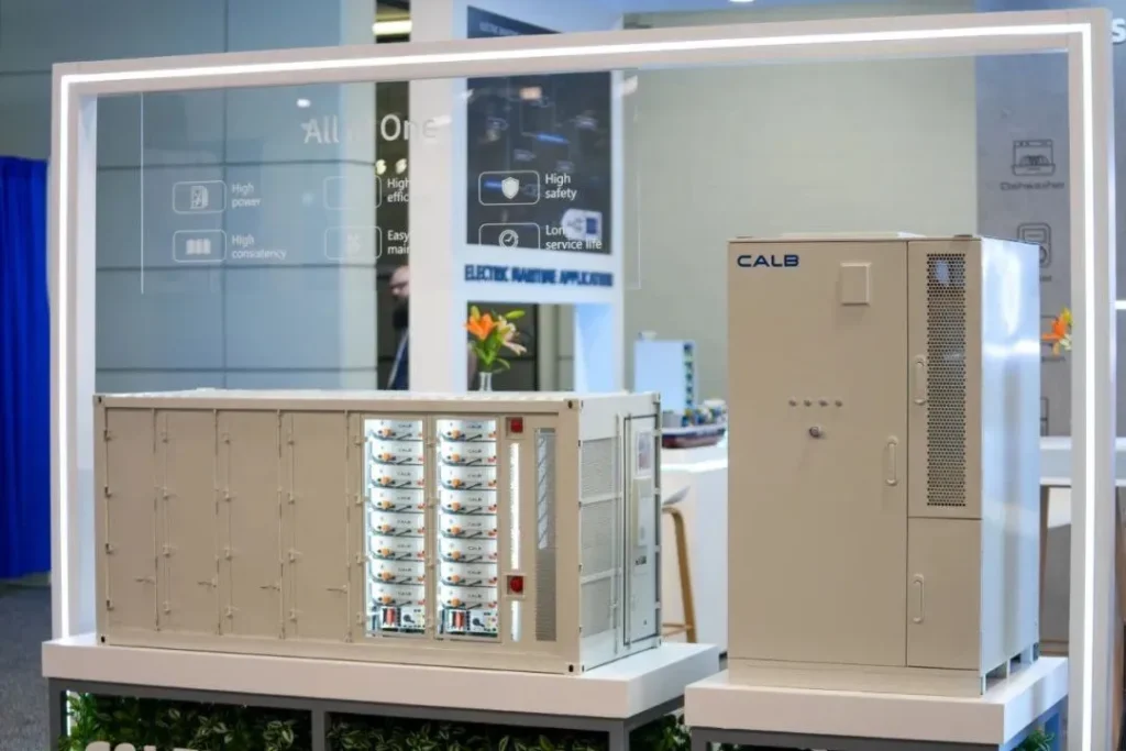 CALB energy storage units on display