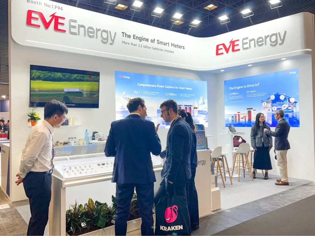 Battery technology display for EV and storage use