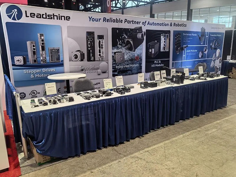 Leadshine automation and robotics booth