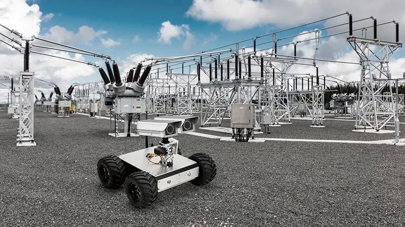 Pipeline inspection robot in tunnel