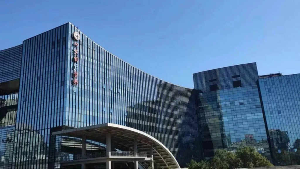 Modern Zhongguancun office building