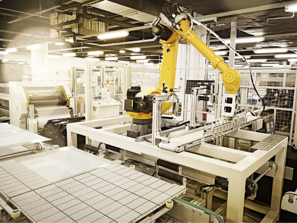 Robotic solar production