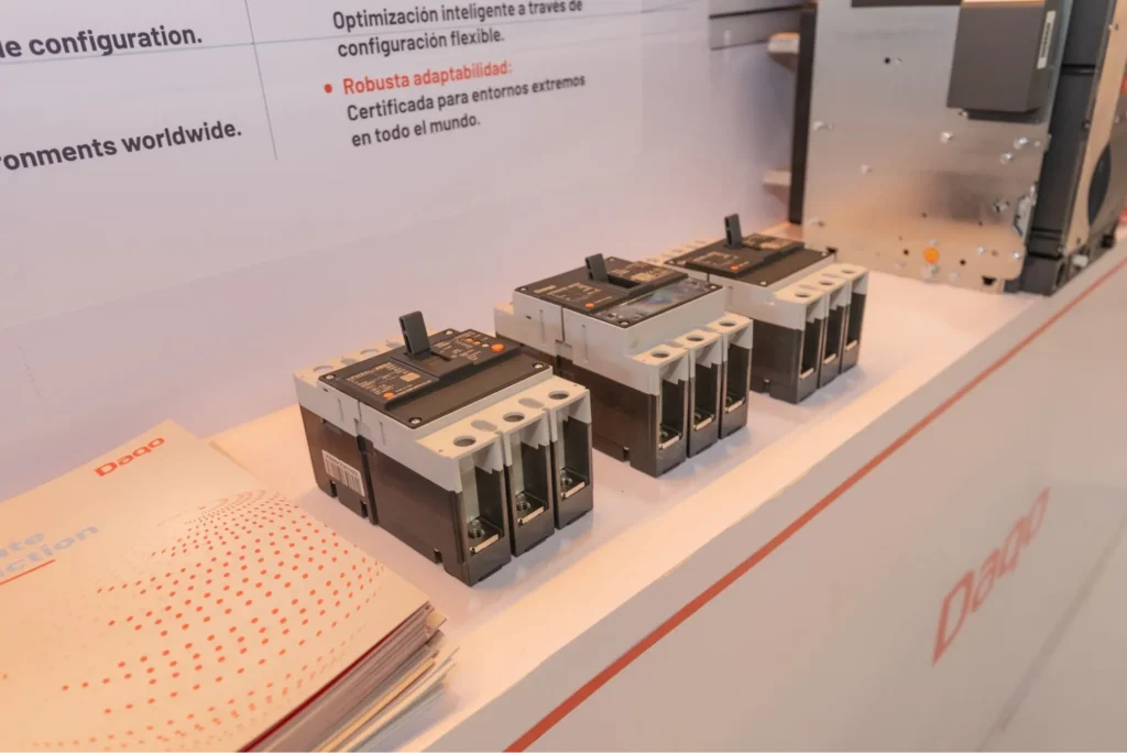 Daqo electrical components on display