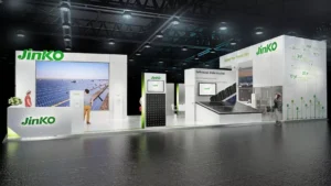 Jinko Solar exhibition booth