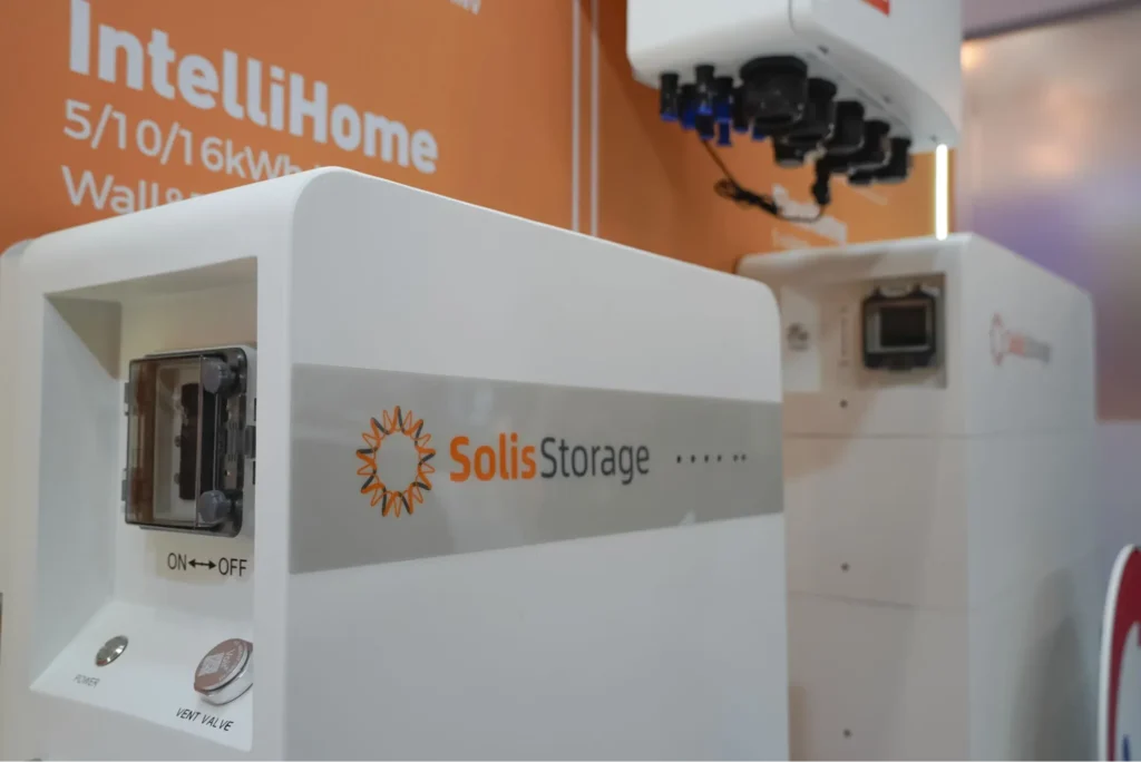 Solis storage close-up