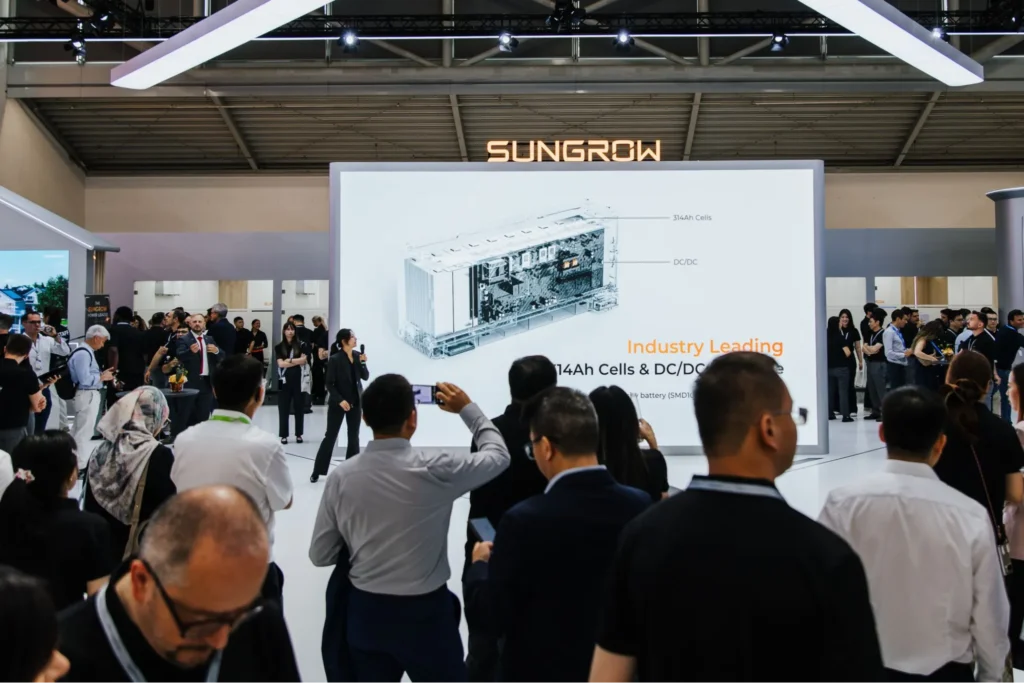 Sungrow trade booth