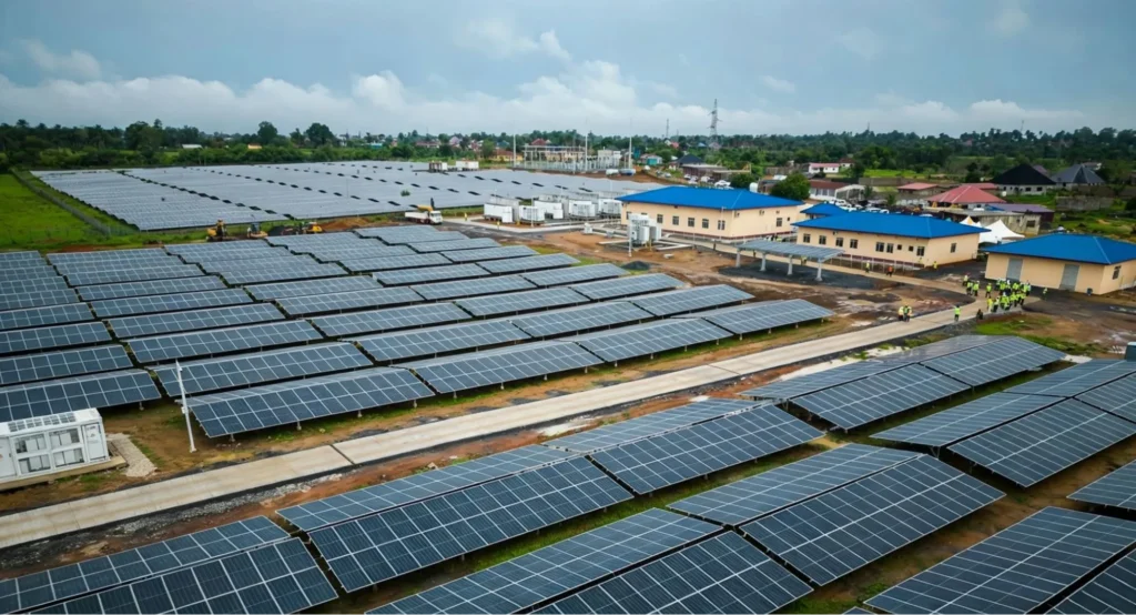 Solar power plant