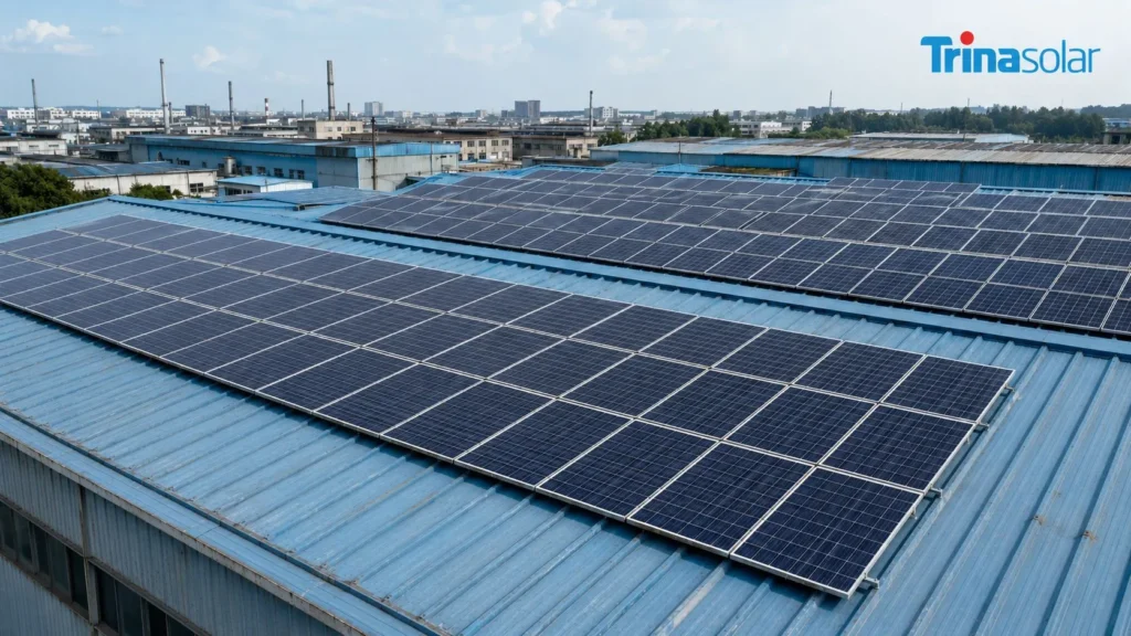 Trina Solar rooftop panels