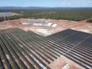 Large solar farm