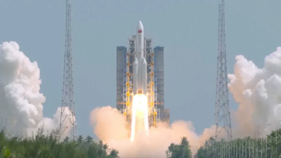 eighth batch of satellites for the Guowang internet megaconstellation from Hainan island
