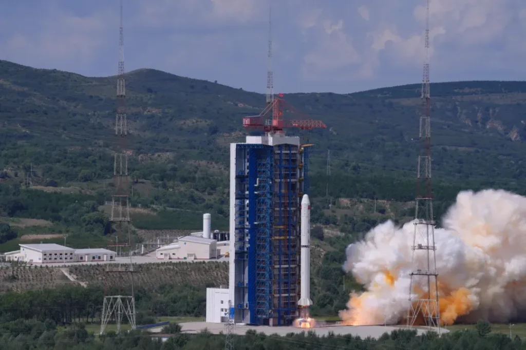 CASC Launch Vehicle on Pad