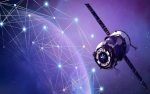 Satellite internet network connecting space systems