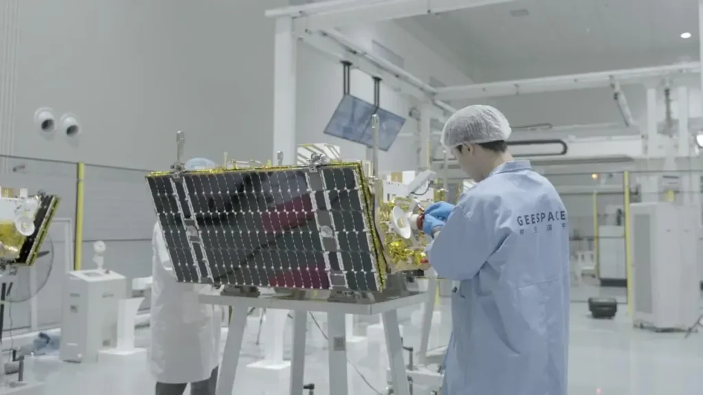 Geespace satellite manufacturing and assembly