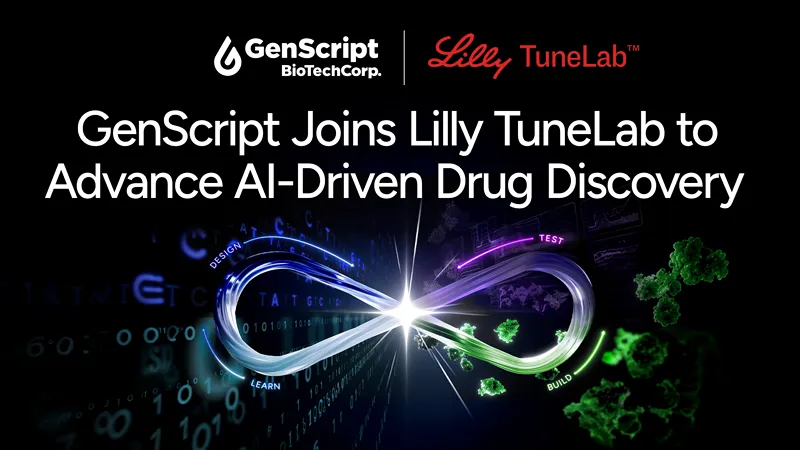 GenScript and Lilly TuneLab AI-driven drug discovery partnership