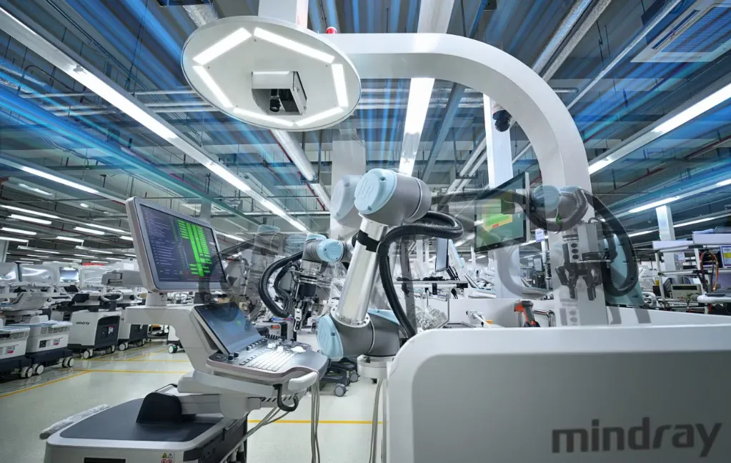Automated medical equipment production at Mindray