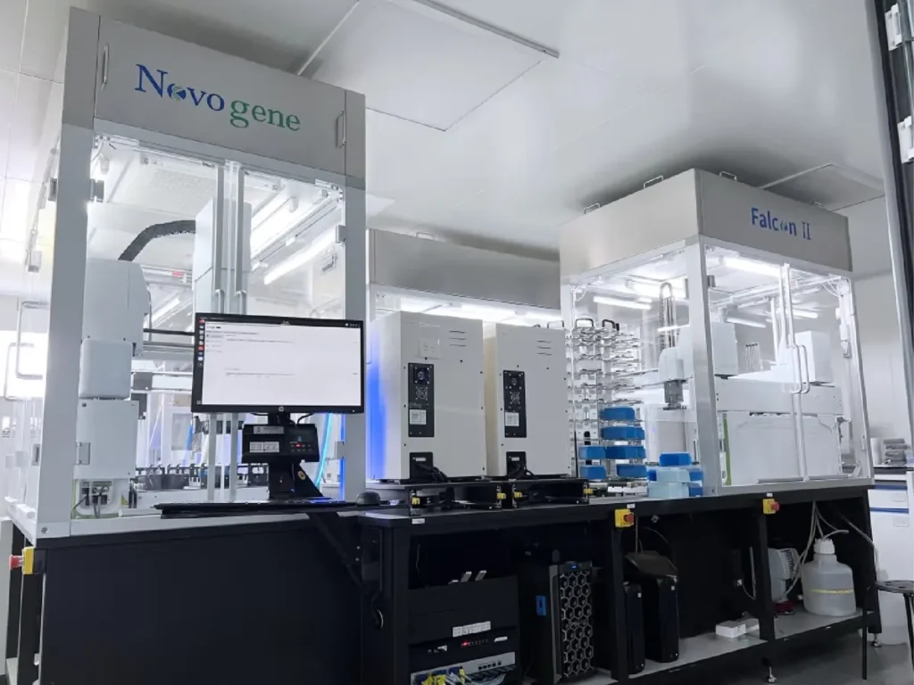 Novogene Falcon II automated laboratory processing system