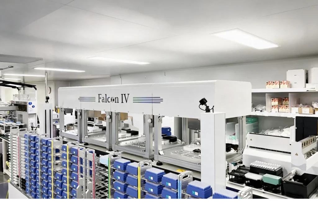 Novogene Falcon IV automated sequencing workflow system