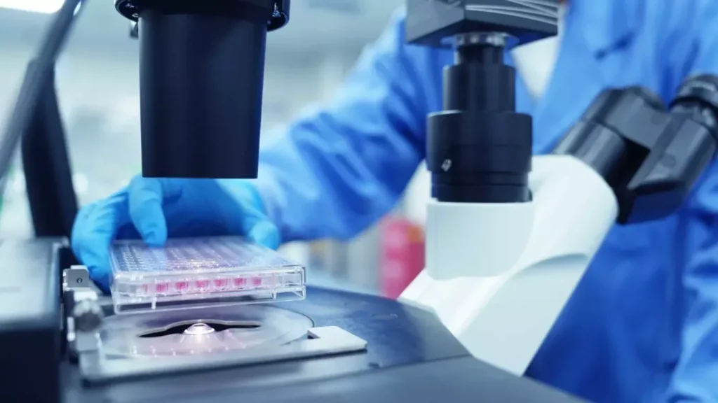 Drug discovery research under microscope