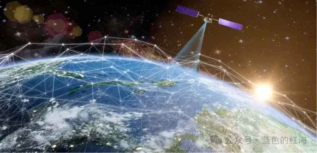 SpaceSail LEO satellite constellation above Earth