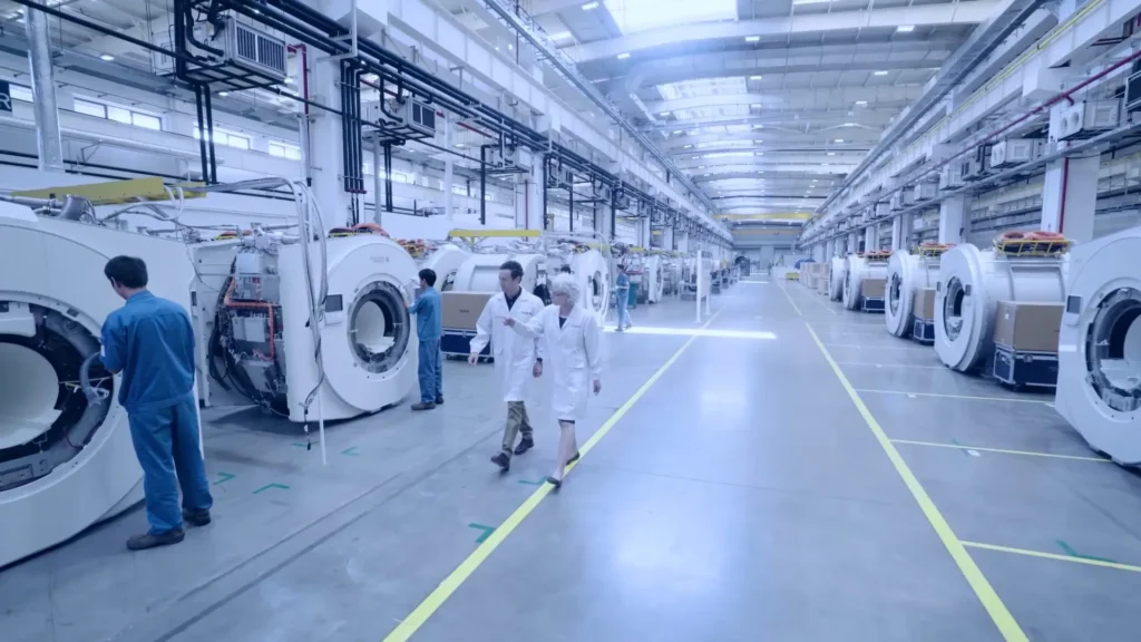 United Imaging medical scanner manufacturing facility